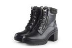 Mustang Veterboots in maat 38 Zwart | 5% extra korting, Verzenden, Zwart, Overige typen, Zo goed als nieuw
