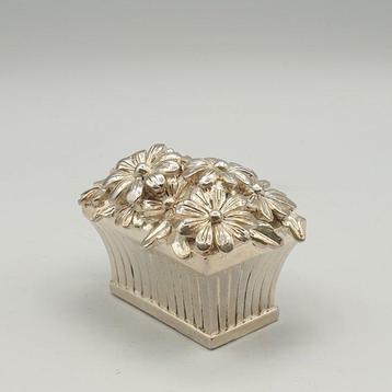 Bartolini e Bartolozzi - Cesto di fiori rivestito in Argento