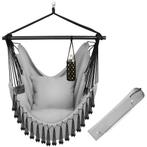 tectake Hangstoel Malika, boho-stijl, draagkracht 150kg - gr, Tuin en Terras, Verzenden, Nieuw