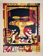 Shepard Fairey (OBEY) (1970) - Collage Icon Top (Large