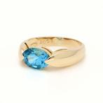 Ring - 14 karaat Geel goud Spinel, Handtassen en Accessoires, Ringen, Nieuw