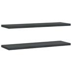 Wandschappen Zwart - 100cm | Retour Deal | -35%, Verzenden, Nieuw