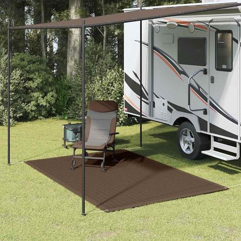 vidaXL Tenttapijt 200x300 cm bruin, Caravans en Kamperen, Tentaccessoires, Nieuw, Verzenden
