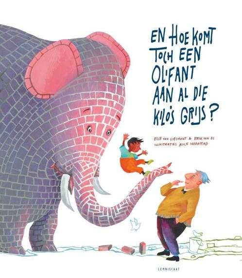 En hoe komt toch een olifant aan al die kilos grijs?, Livres, Livres pour enfants | 4 ans et plus, Envoi