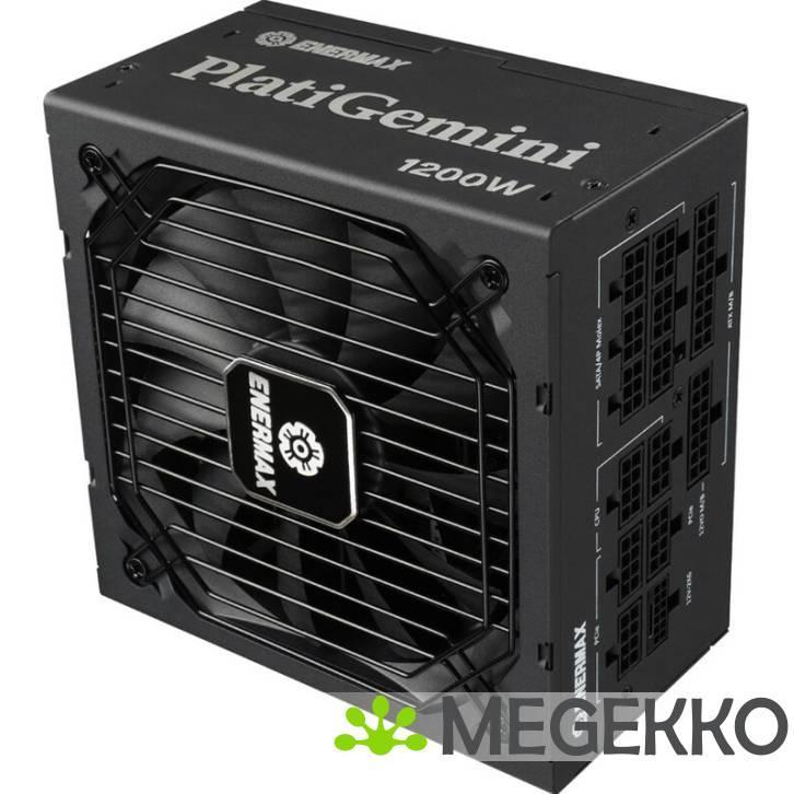 Enermax EGN1200P power supply unit 1200W Zwart, Computers en Software, Overige Computers en Software, Nieuw, Verzenden