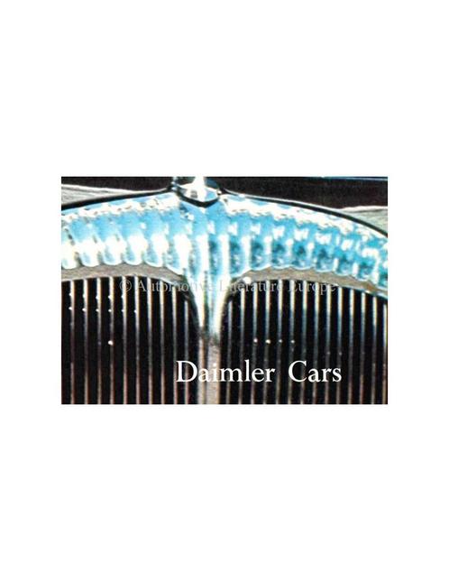 197? DAIMLER RANGE BROCHURE ENGELS, Livres, Autos | Brochures & Magazines, Enlèvement ou Envoi