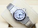 Cartier Santos Ref. 0906 Year 1985 (Box & Papers), Overige merken, Staal, Polshorloge, Ophalen of Verzenden