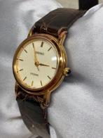 Seiko - EXCELINE 4J41-0A40 — Vintage Gold-Tone Ladies Quartz, Handtassen en Accessoires, Horloges | Antiek