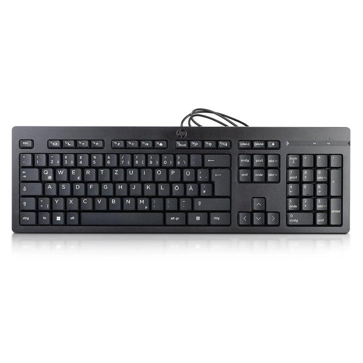 HP HP 125 Wired USB Keyboard QWERTY Nieuw, Computers en Software, Toetsenborden, Zo goed als nieuw, Ophalen of Verzenden