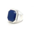 Zonder Minimumprijs - Ring Zilver - Lapis Lazuli, Nieuw