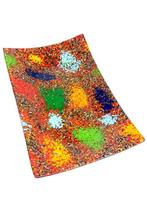 Schotel - Muranoglas - Piatto Rosso 33,5 x 21cm