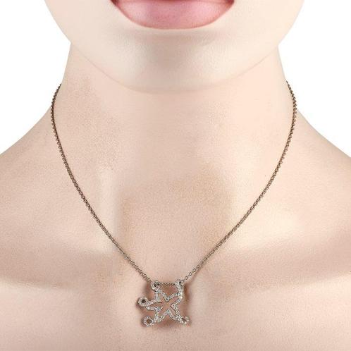 Dior - Collier - 18 carats Or blanc, Collier étoile de mer, Handtassen en Accessoires, Kettingen
