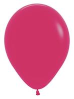 Ballonnen Raspberry 30cm 50st, Verzenden, Nieuw