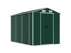 Veiling - VidaXL metalen tuinschuur groen 300x191x198cm, Tuin en Terras, Nieuw