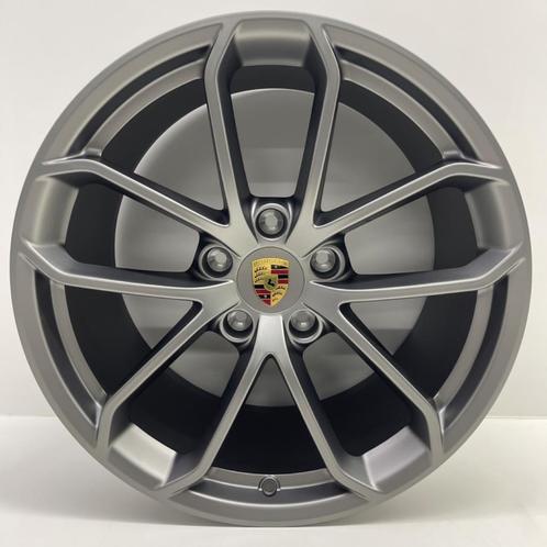 Porsche 718 Boxster Spyder/Cayman GT4 20 Platinium + banden, Auto-onderdelen, Banden en Velgen, 20 inch, Zomerbanden, 305 mm, Personenwagen