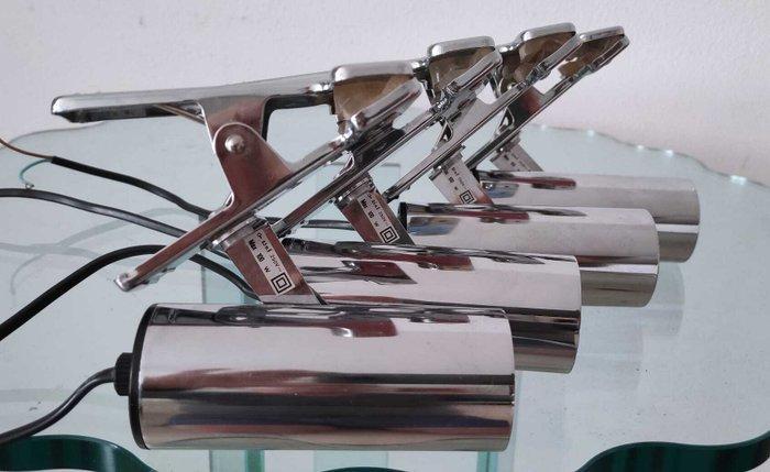 Targetti Sankey - Lamp (4) - Staal - Professionele spotlight, Antiquités & Art, Antiquités | Meubles | Chaises & Canapés