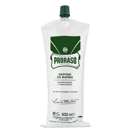 Proraso Groen Shaving Soap (Scheerschuim), Handtassen en Accessoires, Uiterlijk | Gezichtsverzorging, Nieuw, Verzenden