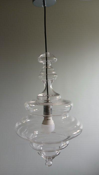 Lamp - Theater hanglamp - Glas - Neverending Glory, Antiek en Kunst, Curiosa en Brocante