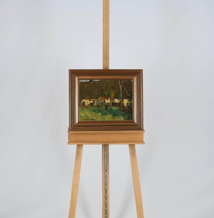 Willem Hendrik van der Nat (1864–1929) - Schoffelen, Antiquités & Art, Art | Peinture | Classique