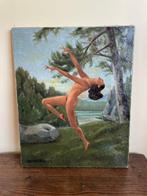 Franse school (XX) - Scène de nue