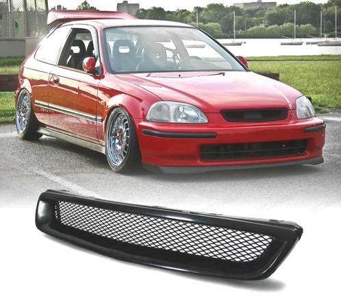 CALANDRE POUR HONDA CIVIC HATCHBACK 95-98 NOIR, Auto-onderdelen, Carrosserie, Verzenden
