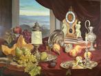 Gyula Karpati (1950) - Still life with fruit and antique
