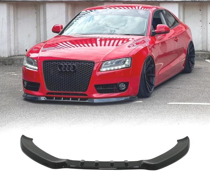 SPOILER LIP AUDI A5 S LINE 07-12 NOIR BRILLANT, Autos : Pièces & Accessoires, Carrosserie & Tôlerie, Envoi