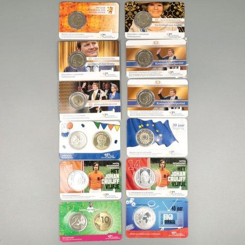 Nederland. 2 Euro / 5 Euro 2013/2021 (12 stuks)  (Zonder, Timbres & Monnaies, Monnaies | Europe | Monnaies euro