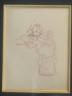 Walt Disney - Original Donald Duck drawing by Disney Legend,, Verzamelen, Nieuw