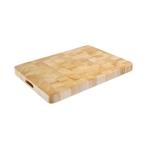 Snijplank rubberhout | 610x455x45(h)mm Vogue, Verzenden, Nieuw in verpakking