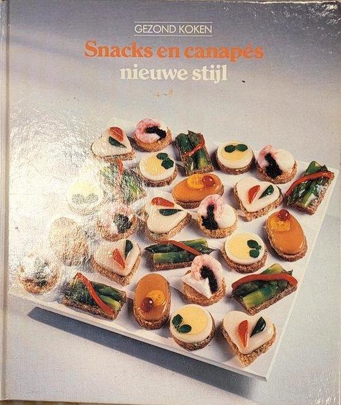 Snacks en canapés nieuwe stijl - Gezond Koken 9789061829034, Livres, Livres de cuisine, Envoi