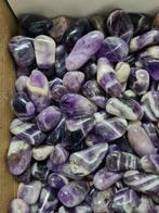 Gros lot daméthystes Chevron de qualité supérieure, polies