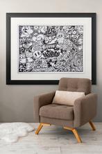 Hipo (1988) - States of awareness (XL Original artwork), Antiek en Kunst