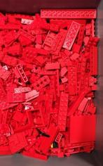 LEGO Lot of 1000 gram rode stenen en platen - Denemarken, Enfants & Bébés