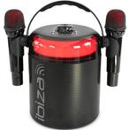 Ibiza KARAHOME-BK Bluetooth Karaoke Speaker Op Accu 120W, Nieuw