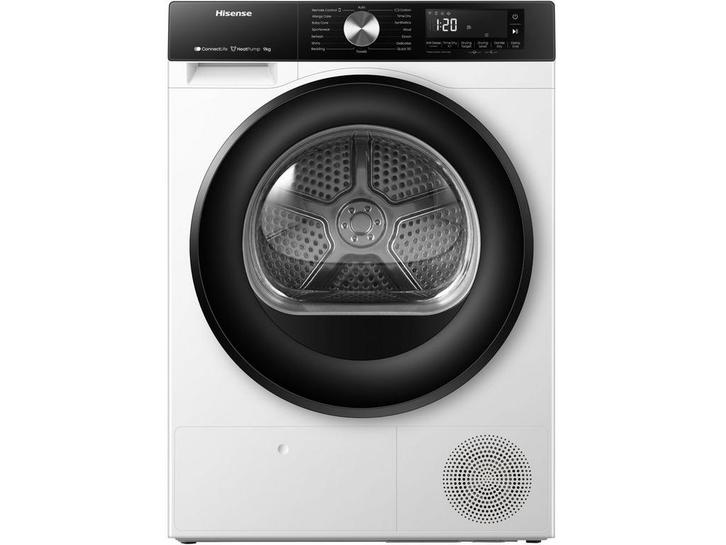 Hisense DH3S902BW3 - Warmtepompdroger 9kg - A+++, Elektronische apparatuur, Droogkasten, Zo goed als nieuw, Verzenden