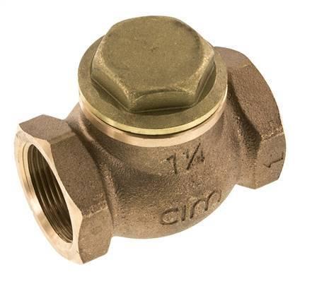 G 1-1/4 Rood Messing Lift Terugslagklep 20 bar (290 psi), Doe-het-zelf en Bouw, Overige Doe-Het-Zelf en Bouw, Verzenden