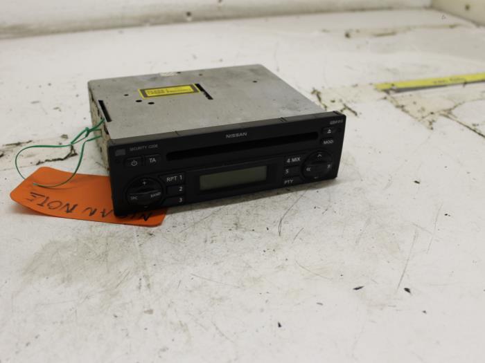 Radio CD Speler Nissan Note O149488, Auto-onderdelen, Elektronica en Kabels