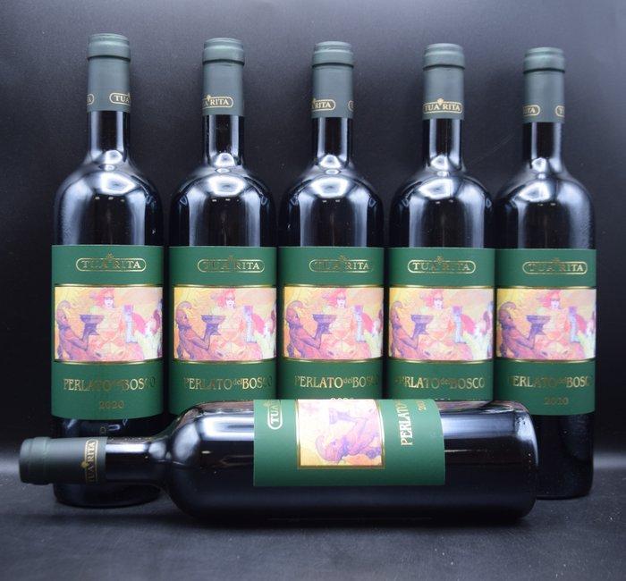 2020 Tua Rita, Perlato del Bosco - Toscane IGT - 6 Flessen, Verzamelen, Wijnen