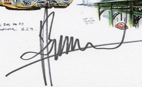 The Fifth Element - Luc Besson (Director) - Hand signed ,, Verzamelen, Film en Tv