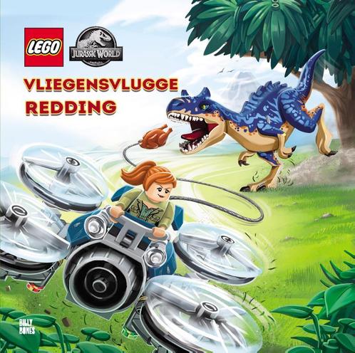 LEGO Jurassic World - Vliegensvlugge redding / Voorlezen met, Boeken, Kinderboeken | Kleuters, Zo goed als nieuw, Verzenden