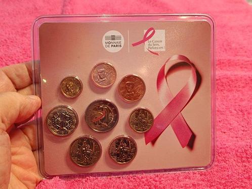 Frankrijk. Year Set (BU) 2017 Ruban Rose (incl. 2 euro, Postzegels en Munten, Munten | Europa | Euromunten