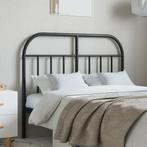 vidaXL Tête de lit métal noir 120 cm, Maison & Meubles, Chambre à coucher | Lits, Neuf, Verzenden