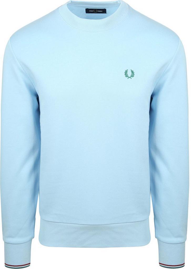 Fred Perry Sweater Logo Lichtblauw maat Maat 52/54 (L) Heren, Vêtements | Hommes, Pulls & Vestes, Envoi