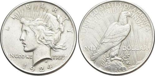 Dollar 1924 Vereinigte Staaten von Amerika, Timbres & Monnaies, Monnaies | Amérique, Envoi