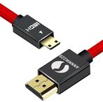 Mini HDMI kabel 1m, Autos : Pièces & Accessoires, Autres pièces automobiles, Verzenden