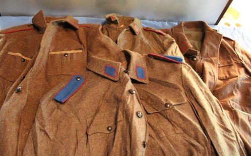 Bulgarie - 6 vestes Bulgarie - Équipement militaire, Verzamelen, Militaria | Algemeen