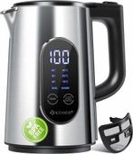 KESSER® RVS Waterkoker - 1,7L - 40°C-100°C - 2200W - BPA-vri, Huis en Inrichting, Verzenden, Nieuw