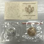 Monaco. 10 Francs 1982 Grace Kelly - Série de 2 monnaies, Postzegels en Munten