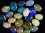Ct. 11.50 Natuurlijke Ethiopische Opalen - Cabochon -, Verzamelen, Mineralen en Fossielen